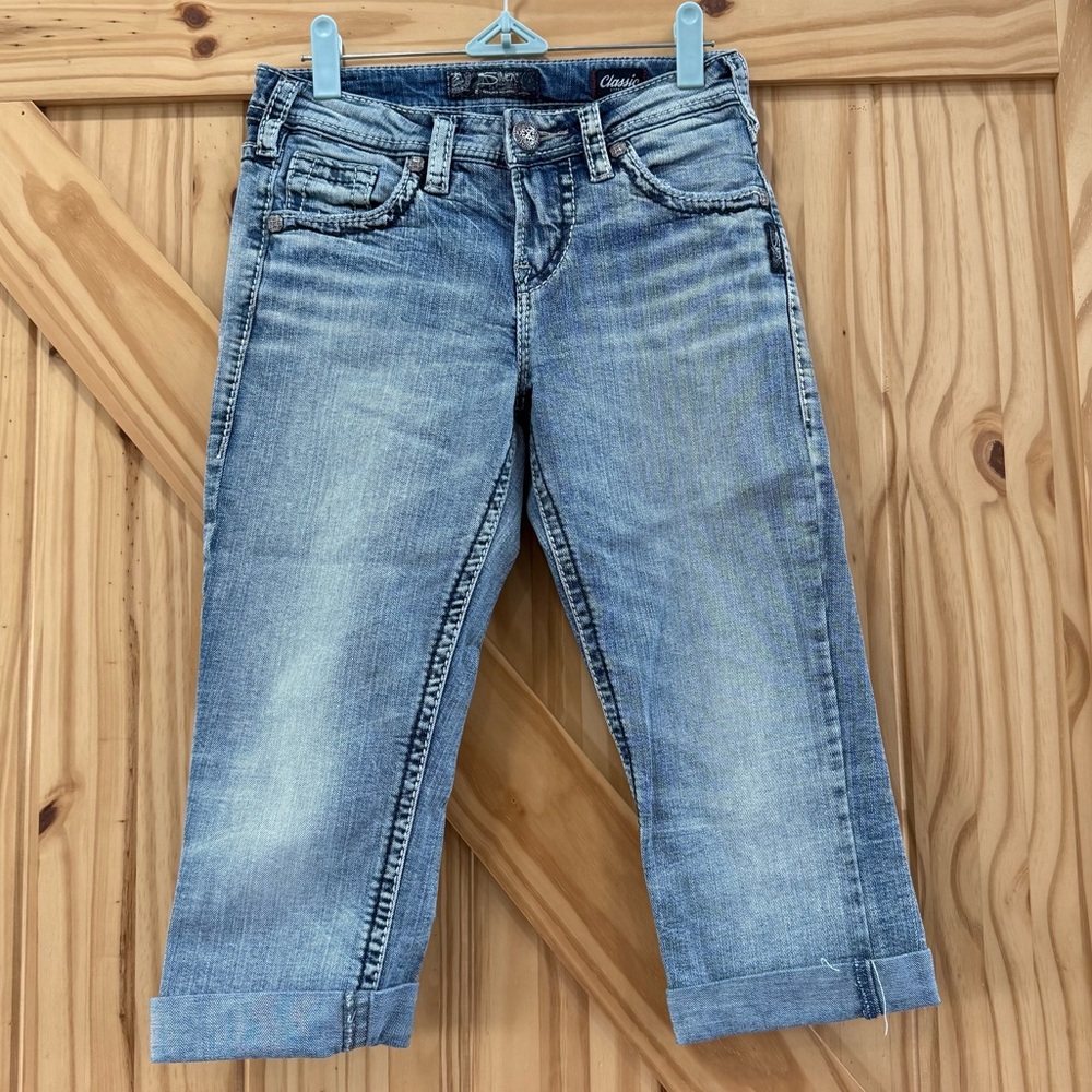 Silver Capri size 26/L31